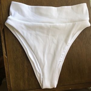 Aerie High waste bikini bottom